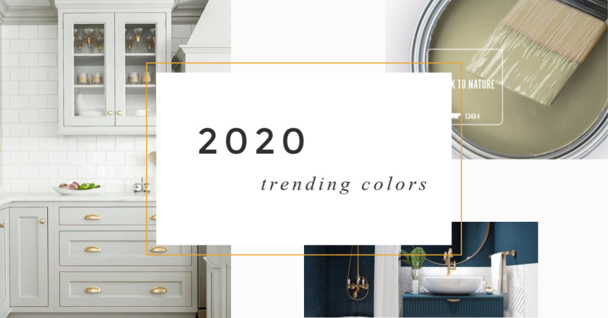 2020 Design trends: Natural Colors